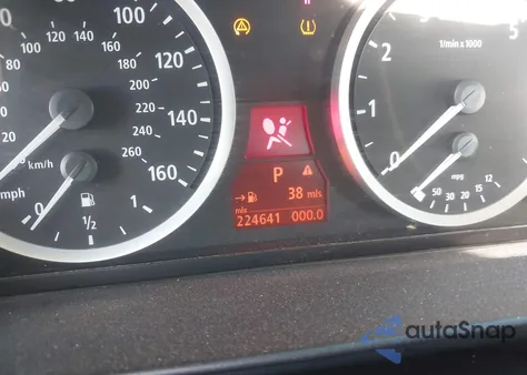 2007 BMW 530I из США, поврежденный, VIN WBANE73577CM45476